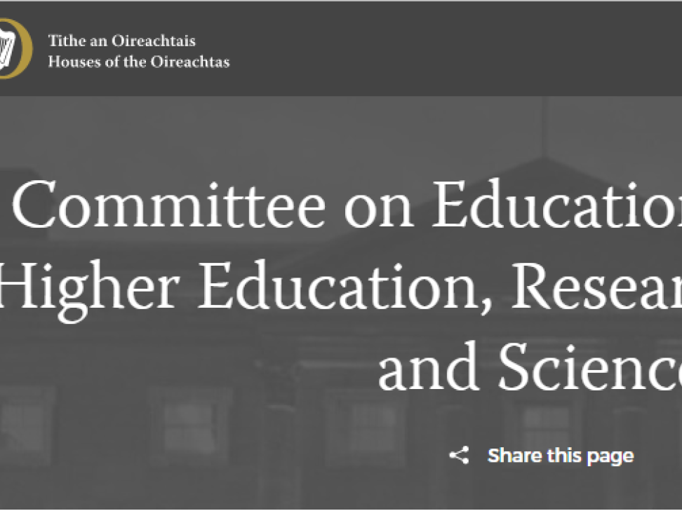 QQI chief executive statement to Joint Oireachtas Committee Quality